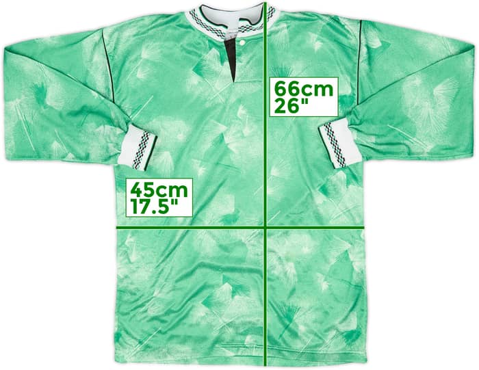 1990s Spall Template L/S Shirt - 8/10 - (Y)