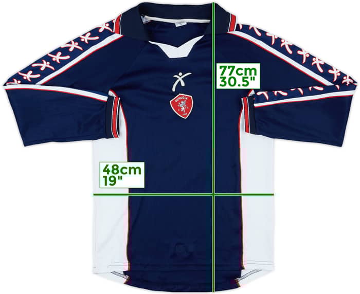 2000-01 Perugia Third L/S Shirt #15 - 7/10 - (L)