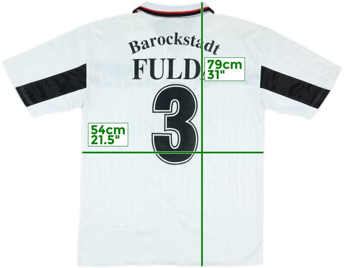1998-00 Borussia Fulda Match Issue Home Shirt #3