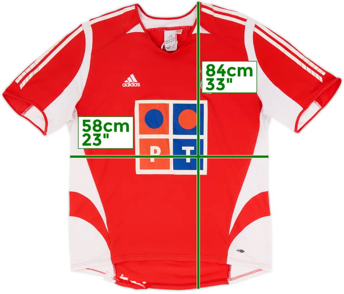 2005-06 Benfica Home Shirt - 4/10 - (XL)
