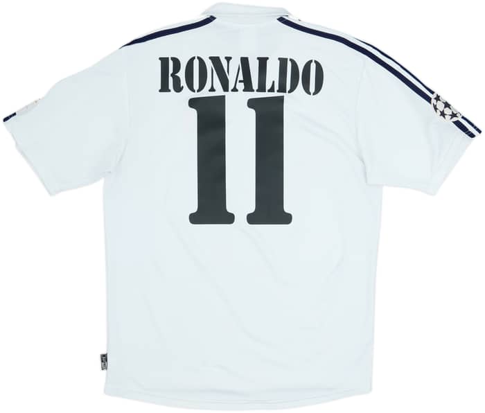 2002-03 Real Madrid Centenary Home Shirt Ronaldo #11 - 5/10 - (M)