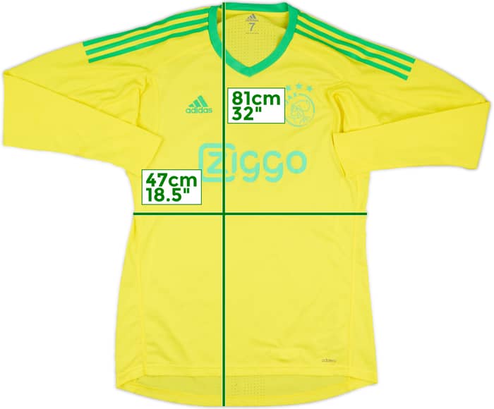 2017-18 Ajax Match Issue GK Shirt #12