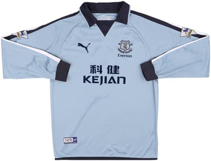 2003-04 Everton Third L/S Shirt Radzinski #8 - 7/10 - (M)