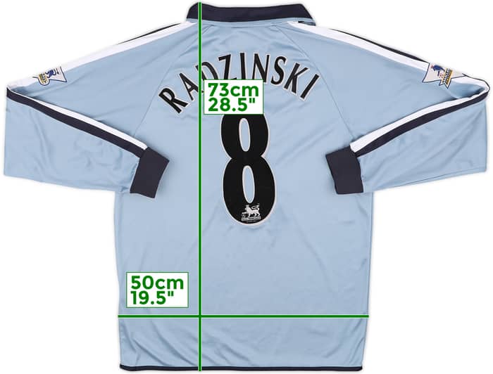 2003-04 Everton Third L/S Shirt Radzinski #8 - 7/10 - (M)