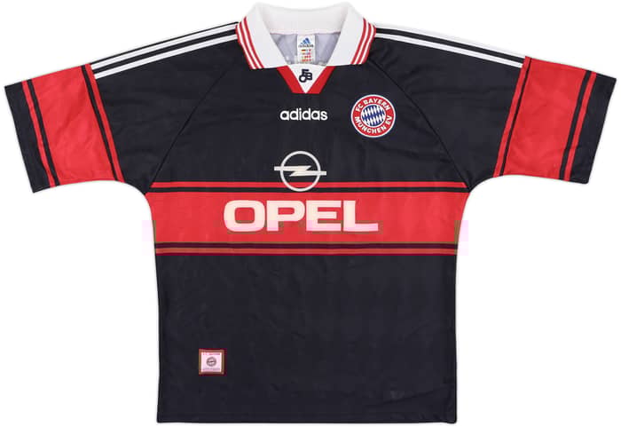 1997-99 Bayern Munich Signed Home Shirt Basler #14 - 8/10 - (L)
