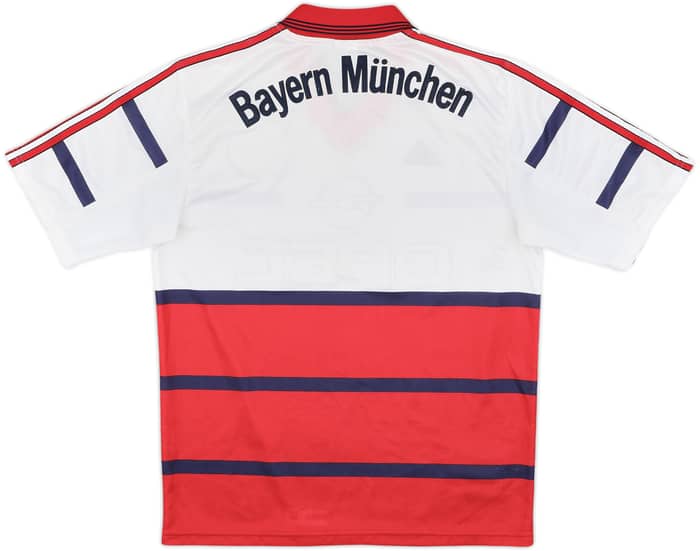 1998-00 Bayern Munich Signed Away Shirt - 8/10 - (S)