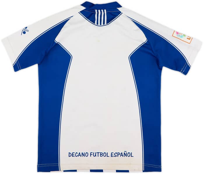 2006-07 Recreativo Huelva Signed Home Shirt - 5/10 - (5-6 Years)