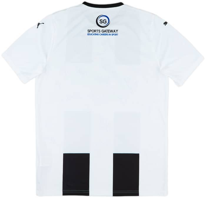 2019-20 Notts County Signed Home Shirt - 9/10 - (M)