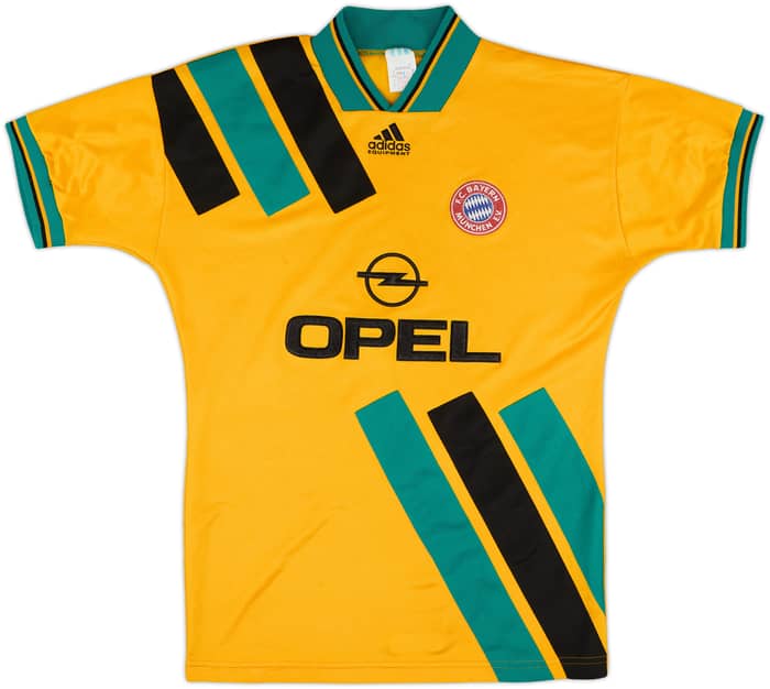 1993-96 Bayern Munich Signed Away Shirt - 8/10 - (S)