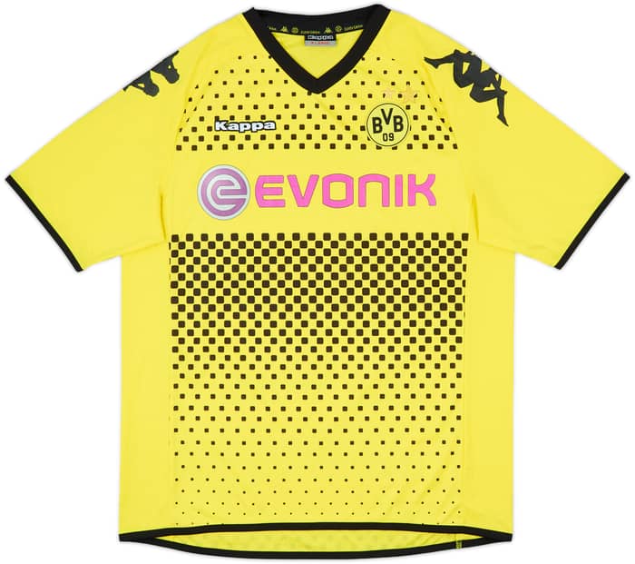 2011-12 Borussia Dortmund Signed Home Shirt - 9/10 - (XL)