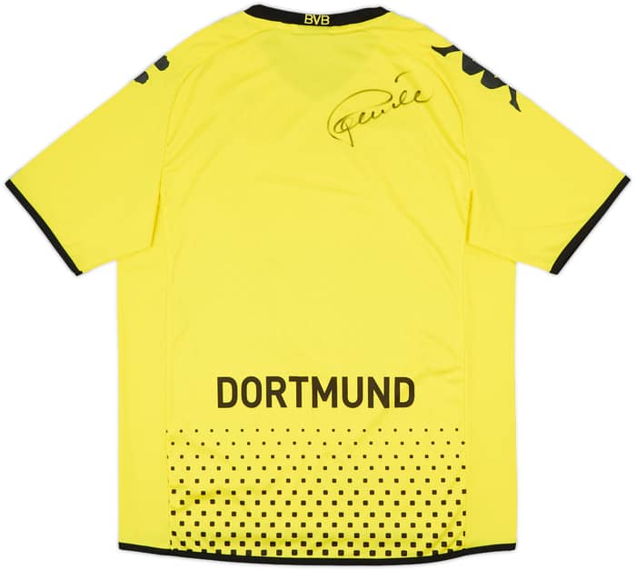 2011-12 Borussia Dortmund Signed Home Shirt - 9/10 - (XL)