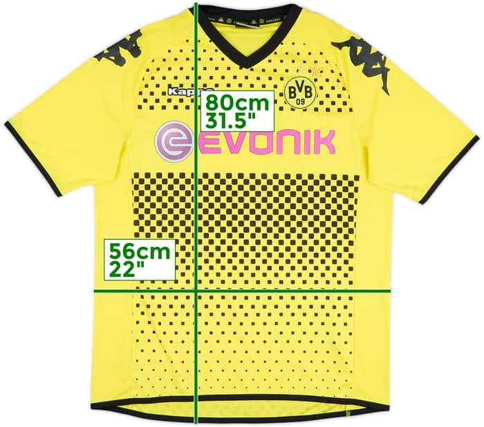 2011-12 Borussia Dortmund Signed Home Shirt - 9/10 - (XL)