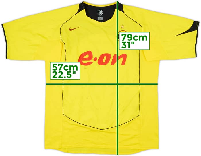 2004-05 Borussia Dortmund Signed Home Shirt #19 - 5/10 - (XL)