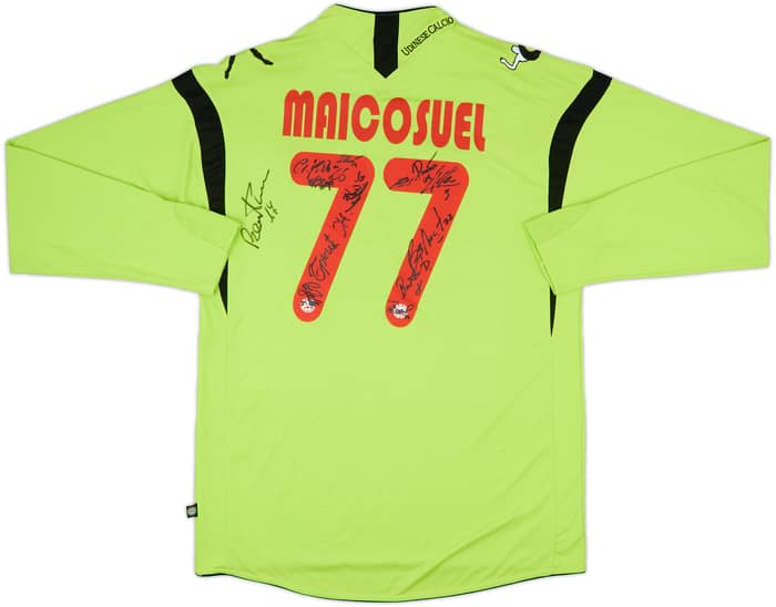 2011-12 Udinese Away L/S Shirt Maicosuel #77 - 9/10 - (XL)