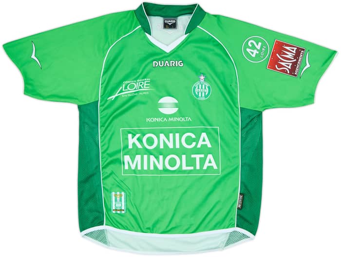2004-05 Saint Etienne Signed Home Shirt Revelli #13 - 7/10 - (L)