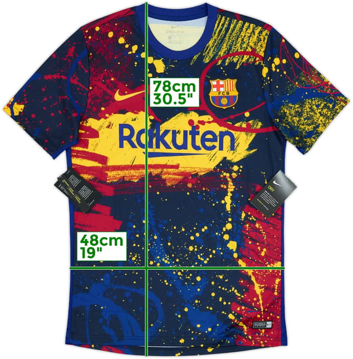 2020-21 Barcelona Nike Training Shirt (M)