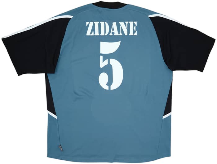 2001 Real Madrid Third Shirt Zidane #5 (XL)