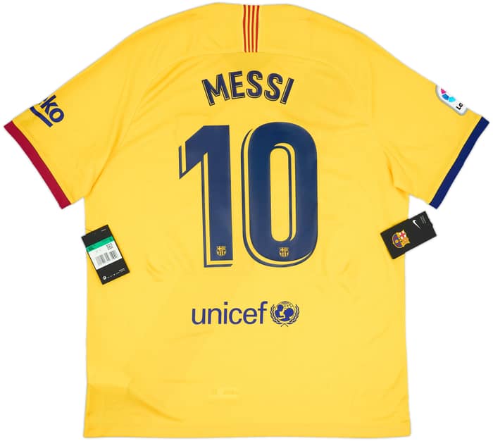 2019-20 Barcelona Away Shirt Messi #10 (XL)