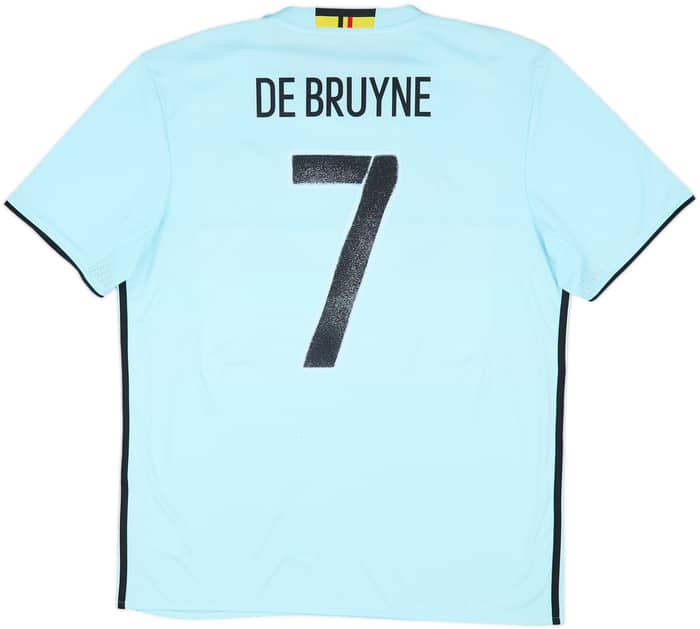 2016-17 Belgium Away Shirt De Bruyne #7 (XL)