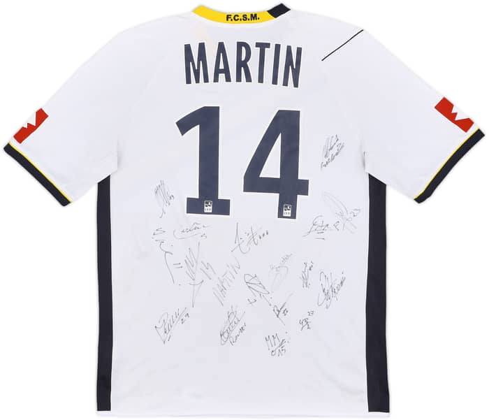 2011-12 Sochaux Signed Away Shirt Martin #14 - 8/10 - (M)