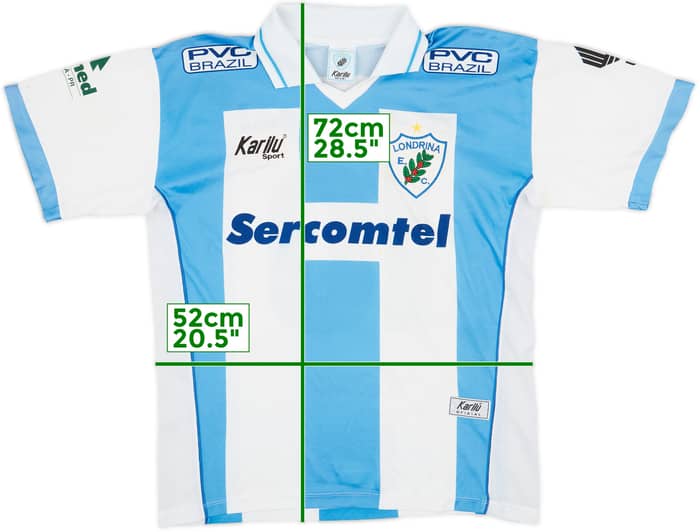 2004 Londrina Home Shirt #10 - 6/10 - (L)
