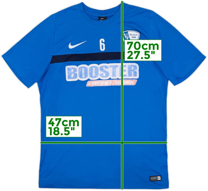 2016-17 VFL Bochum Nike Player Issue Training Shirt #6 - 5/10 - (L)