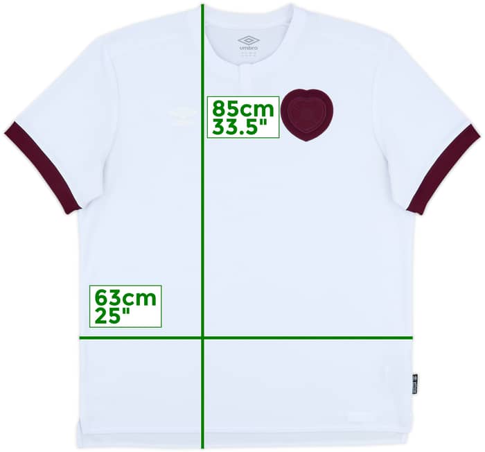 2023-24 Hearts Third Shirt - 9/10 - (XXL)