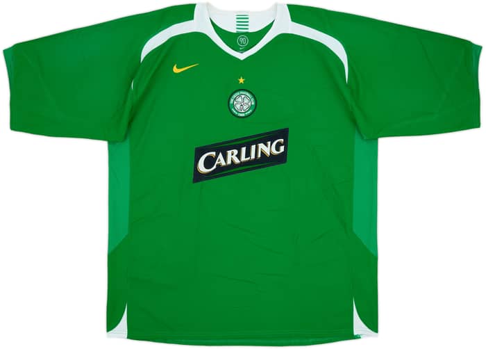 2005-06 Celtic Away Shirt Nakamura #25 - 5/10 - (XXL)