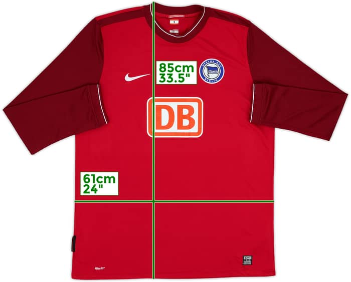 2009-10 Hertha Berlin GK Shirt - 8/10 - (XL)