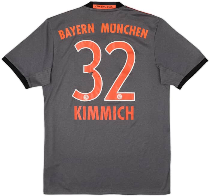 2016-17 Bayern Munich Away Shirt Kimmich #32 - 4/10 - (S)
