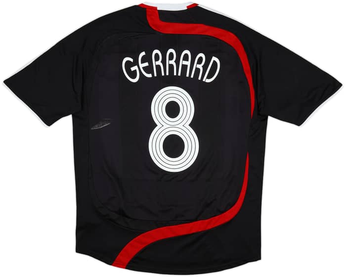 2007-08 Liverpool Third Shirt Gerrard #8 - 5/10 - (M)