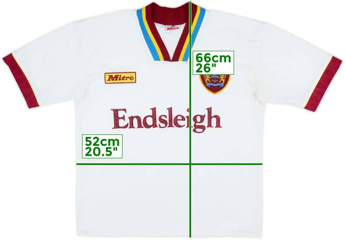 1995-96 Burnley Away Shirt - 7/10 - (M)