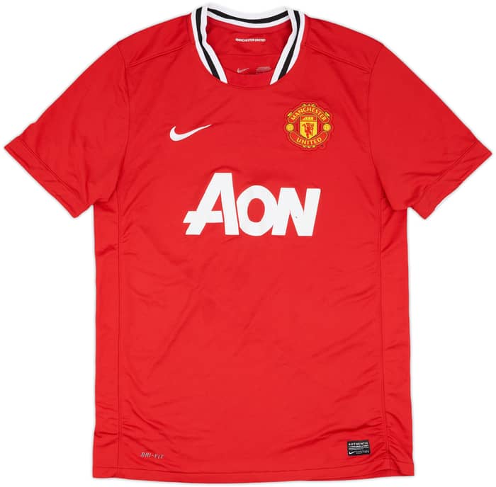 2011-12 Manchester United Home Shirt Rooney #10 - 5/10 - (L)