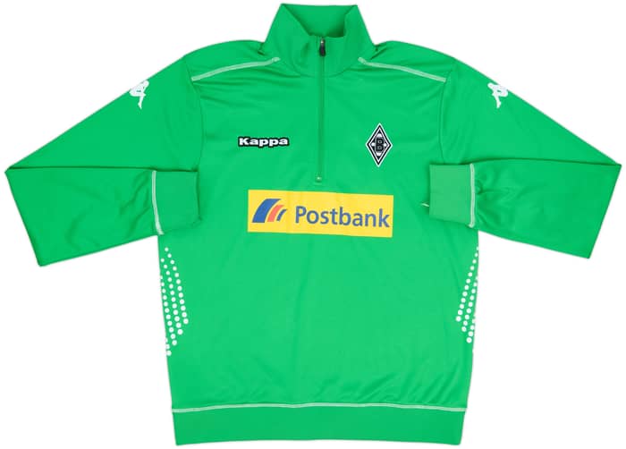 2013-14 Borussia Monchengladbach Kappa 1/2 Zip Drill Top - 8/10 - (L)
