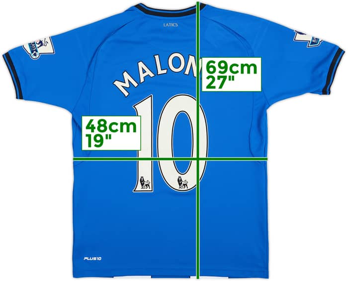 2012-13 Wigan Match Issue Home Shirt Maloney #10