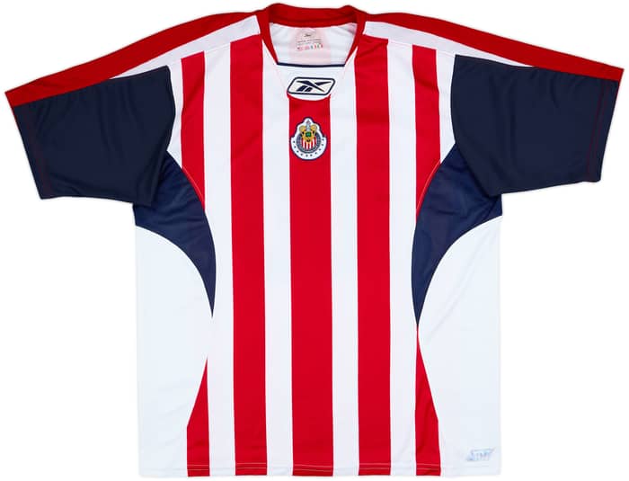 2005-06 Chivas Guadalajara Home Shirt Bofo #100 - 7/10 - (L)
