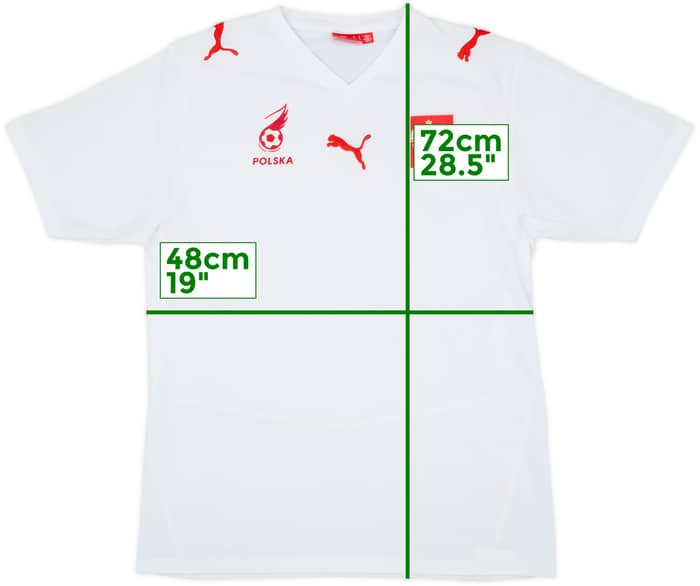 2008 Poland Home Shirt - 8/10 - (M)