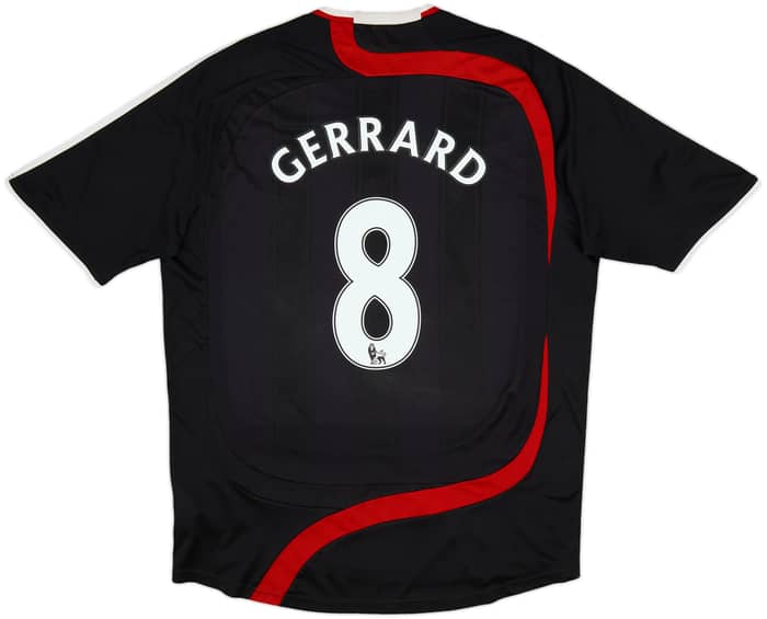 2007-08 Liverpool Third Shirt Gerrard #8 - 5/10 - (L)