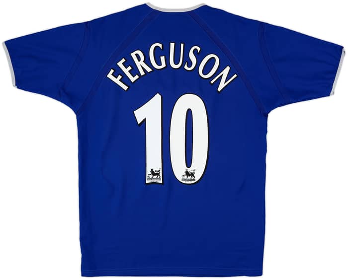 2003-04 Everton Home Shirt Ferguson #10 - 8/10 - (S)
