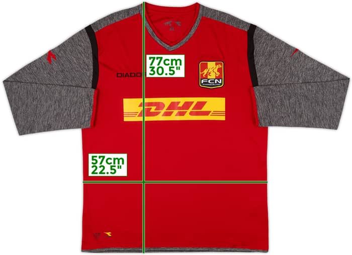 2015-17 Nordsjaelland Home L/S Shirt - 8/10 - (XL)