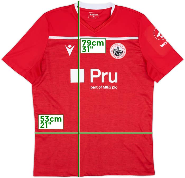 2021-22 Stirling Albion Home Shirt - 8/10 - (XL)