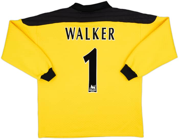 1995-96 Tottenham GK Shirt Walker #1 - 9/10 - (L)