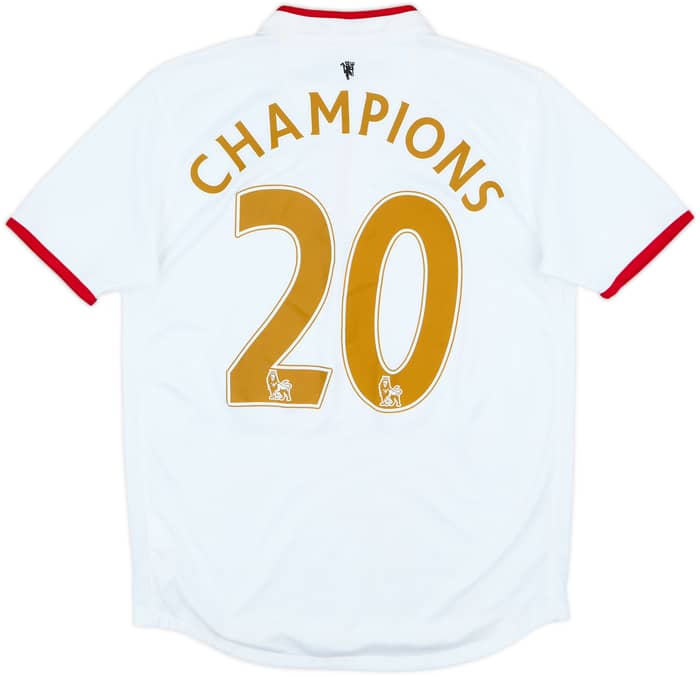 2012-14 Manchester United Away Shirt Champions #20 - 8/10 - (L.Boys)