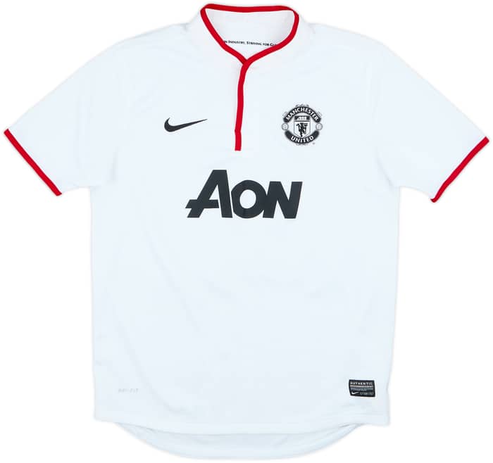 2012-14 Manchester United Away Shirt Champions #20 - 8/10 - (L.Boys)