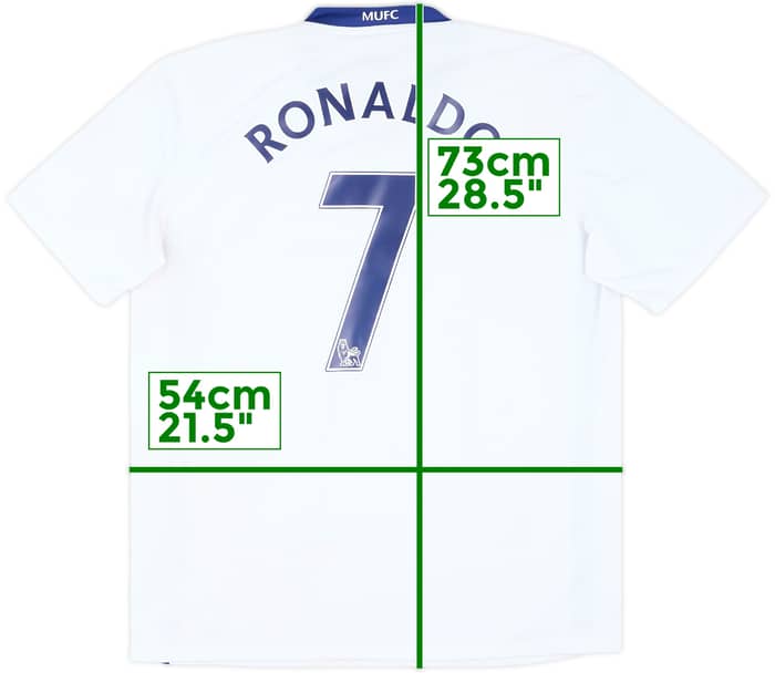 2008-10 Manchester United Away Shirt Ronaldo #7 - 6/10 - (L)