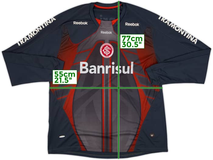 2010 Internacional Reebok Training L/S Shirt - 9/10 - (XL)