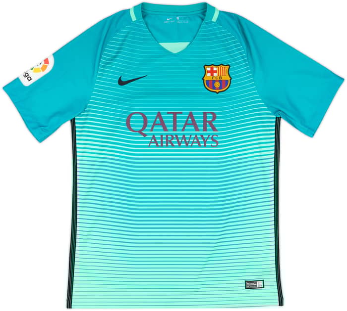 2016-17 Barcelona Third Shirt Mascherano #14 - 9/10 - (M)