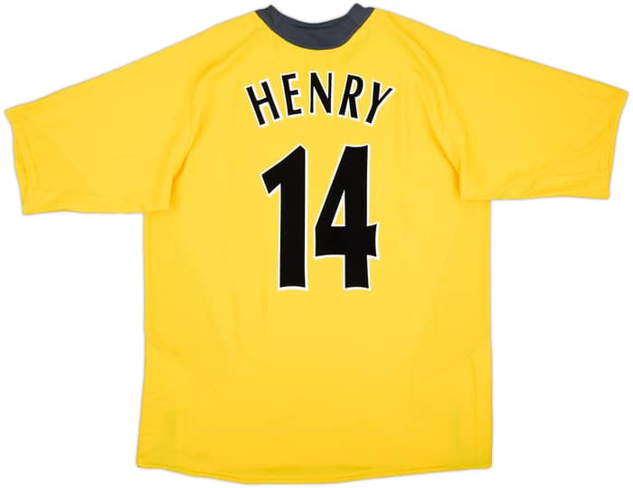 2005-06 Arsenal Away Shirt Henry #14 (XL)