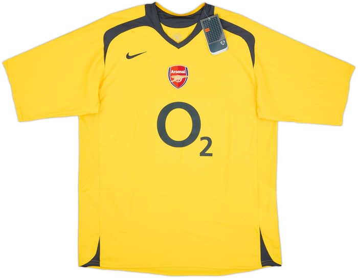 2005-06 Arsenal Away Shirt Henry #14 (XL)