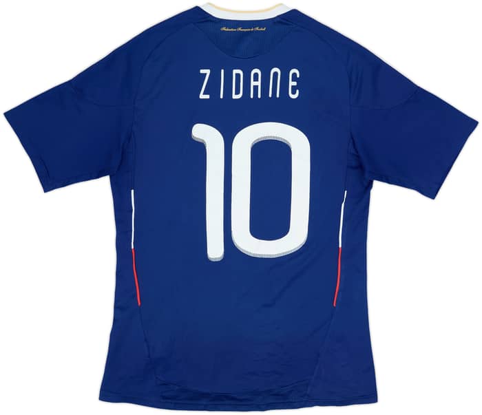 2009-10 France Home Shirt Zidane #10 - 6/10 - (S)